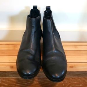 Cole haan black low boots